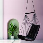 Classic Coffee-Coloured Jhula | Handwoven Hammock Swing for Indoor & Outdoor | Holds 200 Kg