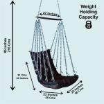 Elegant Brown Jhula | Sturdy & Durable Swing Chair for Your Home