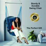 Premium Cotton Hanging Jhula Chair for Home Balcony & Garden | Durable Hammock Swing