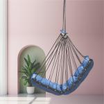 Elegant Blue Jhula for Balcony & Home | Comfortable Hammock Swing with High Weight Capacity